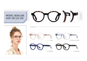  Wholesale Vintage Ladies Design Handmade Acetate Optical Frame