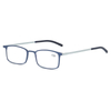 Ultra Light and Strong Aluminium Made Blue light Blocking Computer Digital Spring Hinge Reading Glasses with Aluminium cases