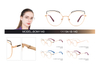 Ready to Sale Women Glasses Frame Ins Popular Myopia Prescription Brand Design Optical Eyeglasses Frames 