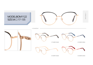 Hot Sale Ins Popular Women Glasses Frame Metal Optical Eyeglasses Frames 