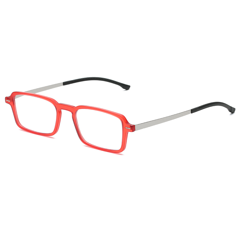 Portable Super Light TR90 Blue Light Block Reading Glasses with Slim cases