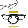 MOD.917S Hang on Neck Blue Light Blocking Reading Glasses,Comfortable Slicon Arms