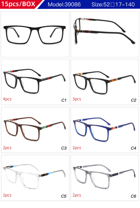  Ready To Sale Fashion Design Handmade Acetate Optical Frame Classic Optical Frame 