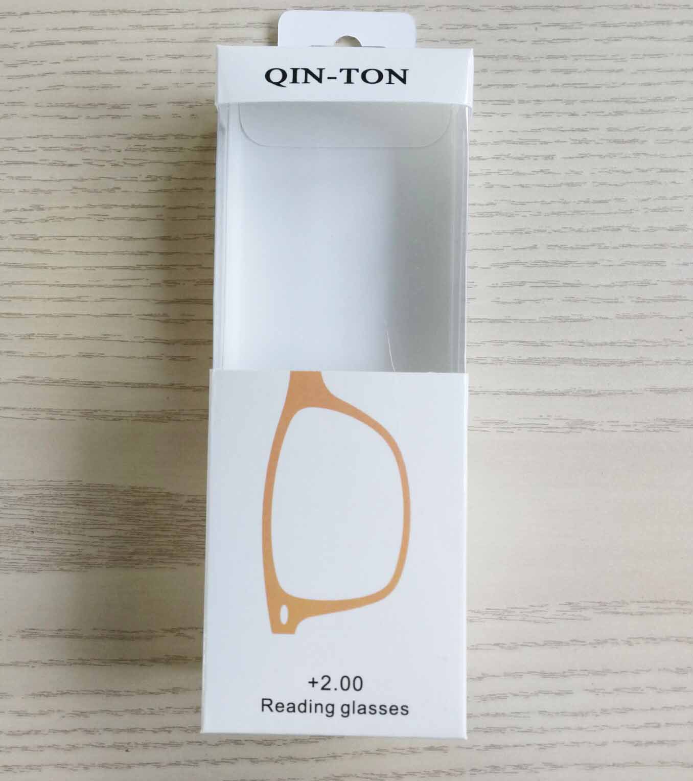 paper cardboard eyeglasses and reading glasses gift box and display box