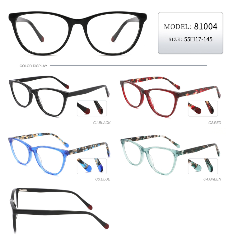  Wholesale Vintage Unisex Design Handmade Acetate Optical Frame Classic Optical Frame