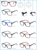 9211 Ready Stocks TR90 Optical Frames