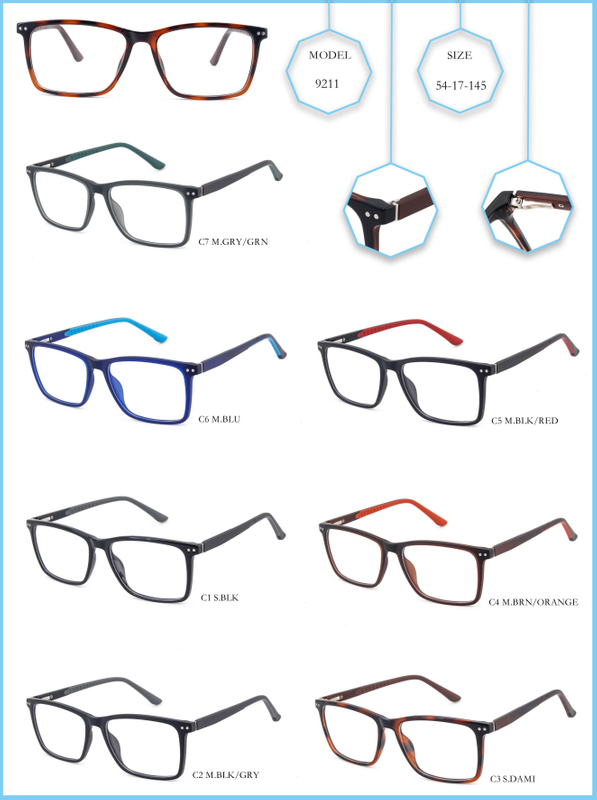 9211 Ready Stocks TR90 Optical Frames
