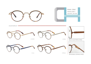 ready stocks vintage metal optical frame