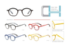 ready stocks vintage metal optical frame