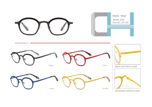 ready stocks vintage metal optical frame