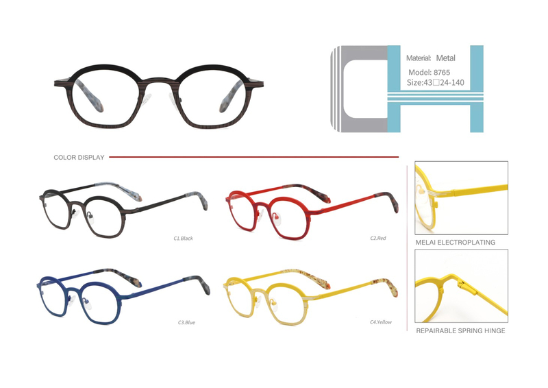 ready stocks vintage metal optical frame