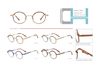 ready stocks vintage metal optical frame