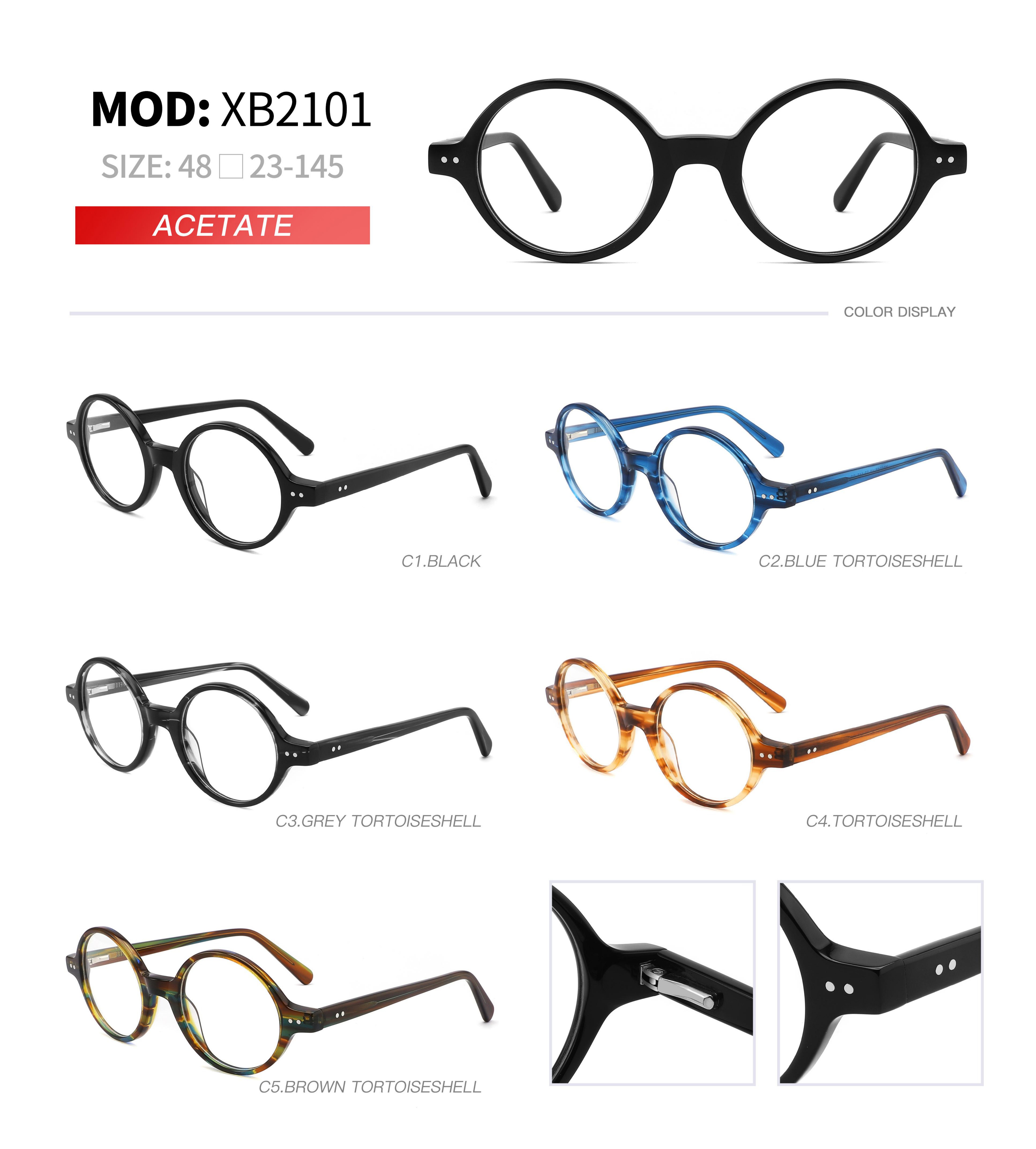 2023 newest vintage Ready Stock Acetate eyeglasses frames