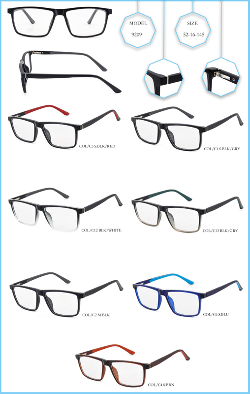 9209 Ready Stocks TR90 Optical Frames