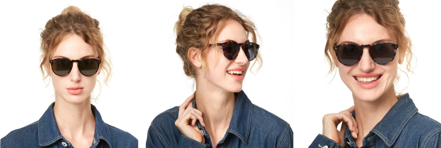Hot Sale Ready Stocks Vintage Design Unisex Trendy UV400 Acetate TAC Polarized cat eye Sunglasses