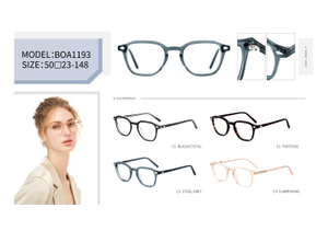  Wholesale Vintage Ladies Design Handmade Acetate Optical Frame