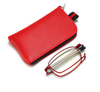 909F Portable Telescope Arms Multi Focus Photochromic Folding Reading Glasses Color Change Lens with Leather Pouch