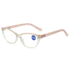 Newest Ladies Elegant Vintage Camouflage Patten Women Blue light Blocking Computer Digital Blue Light Spring Hinge Reading Glasses
