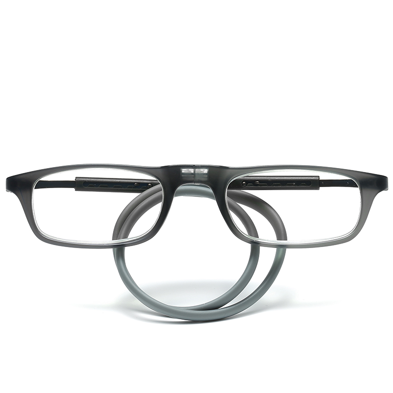 MOD.917S Hang on Neck Blue Light Blocking Reading Glasses,Comfortable Slicon Arms